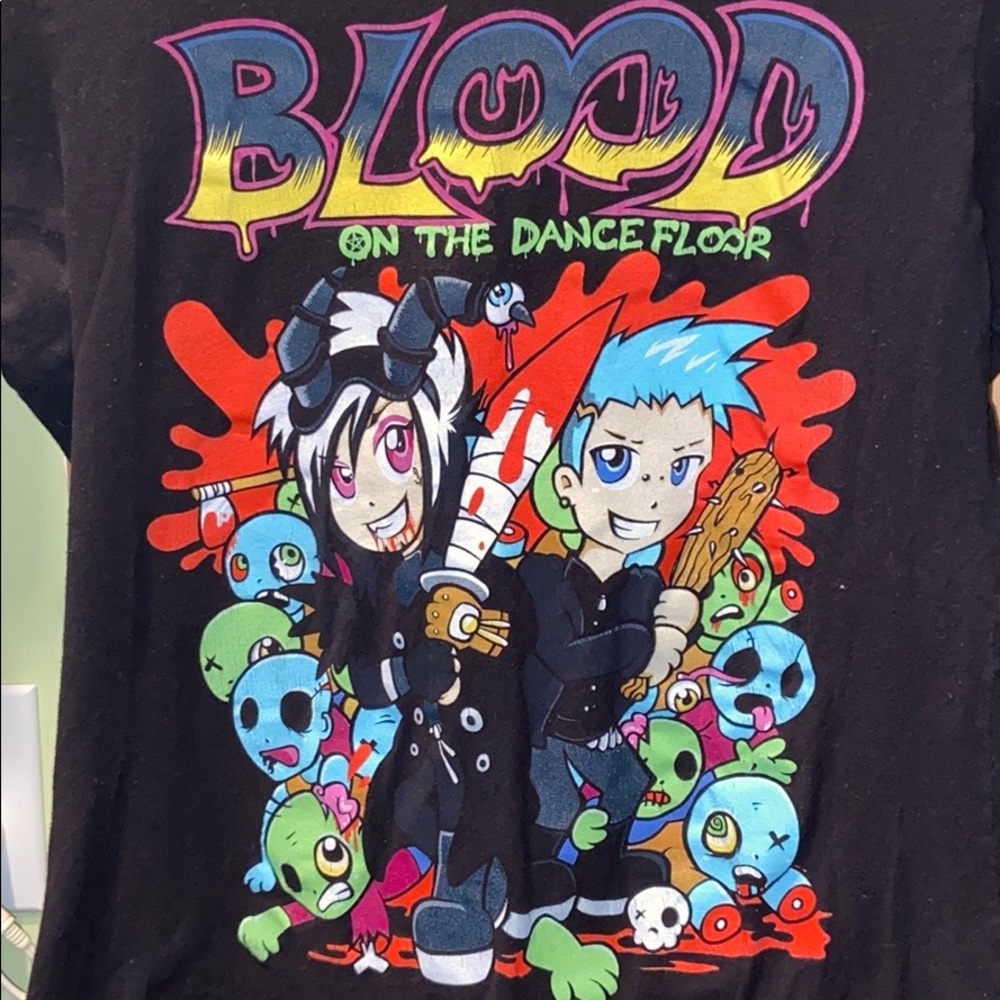 Band shirt - blood in the dance floor